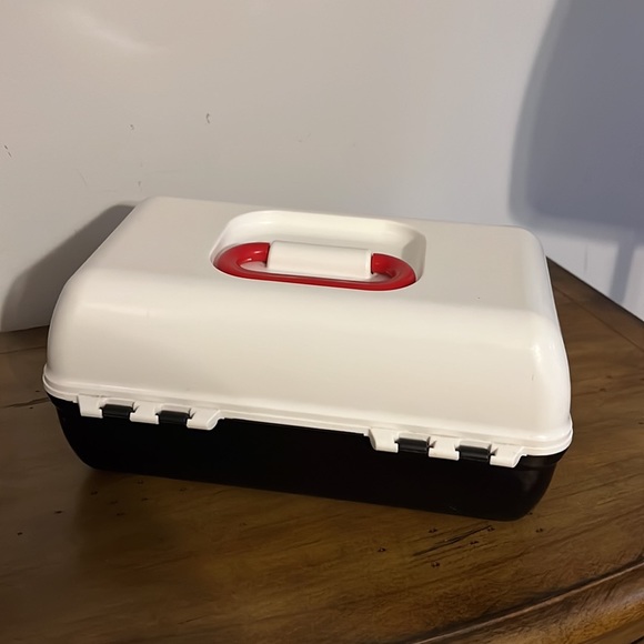 Vintage Ivory & Black Caboodle Travel Case 5626 - Picture 6 of 10